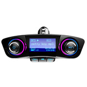 Transmisor FM Bluetooth BT06 con manos libres y cargador para coche