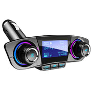 Transmisor FM Bluetooth BT06 con manos libres y cargador para coche
