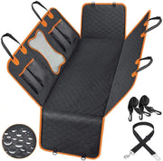Funda protectora para perros para el asiento trasero del coche