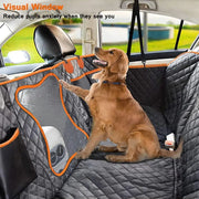 Funda protectora para perros para el asiento trasero del coche
